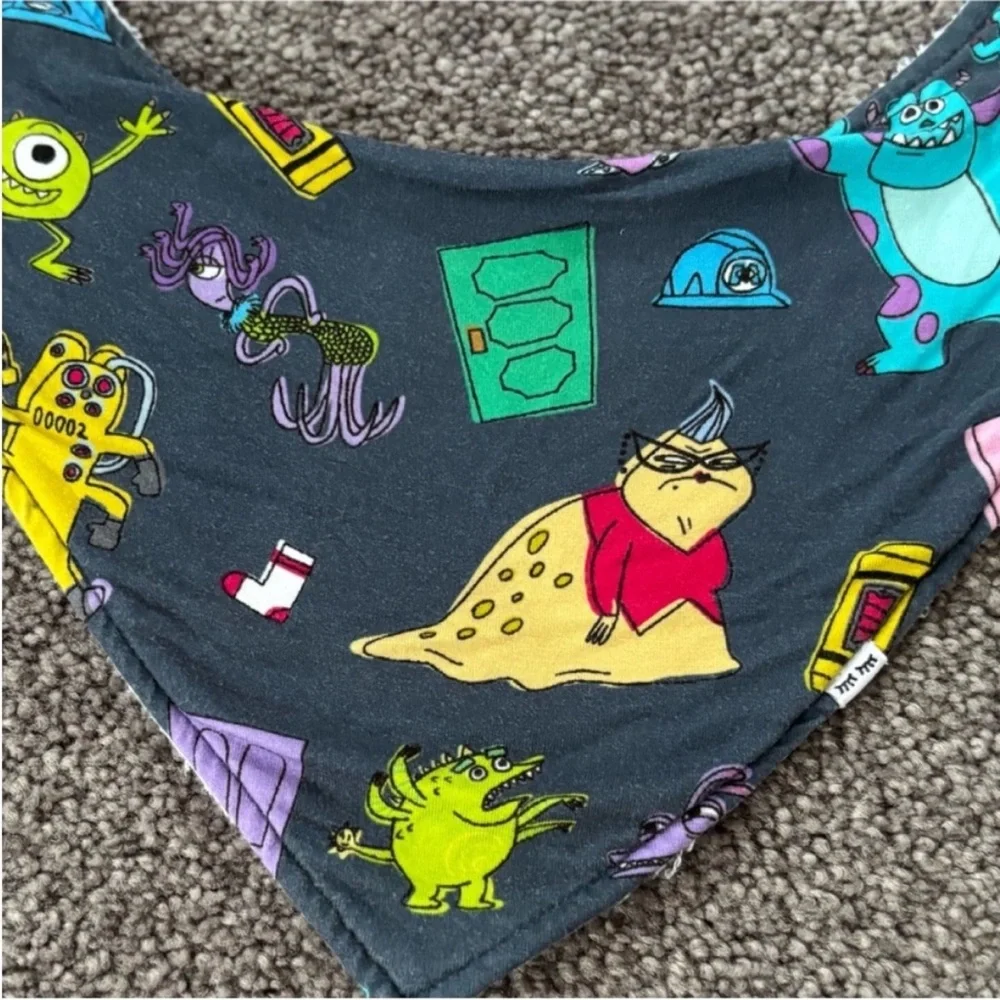 Little Sleepies OG Monsters Inc Bandana Bib